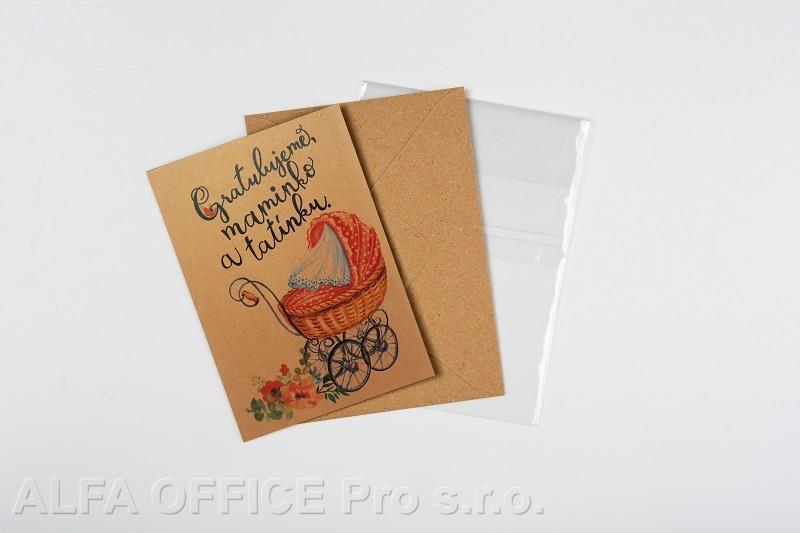 Přání Baloušek BeBechy - Kočárek