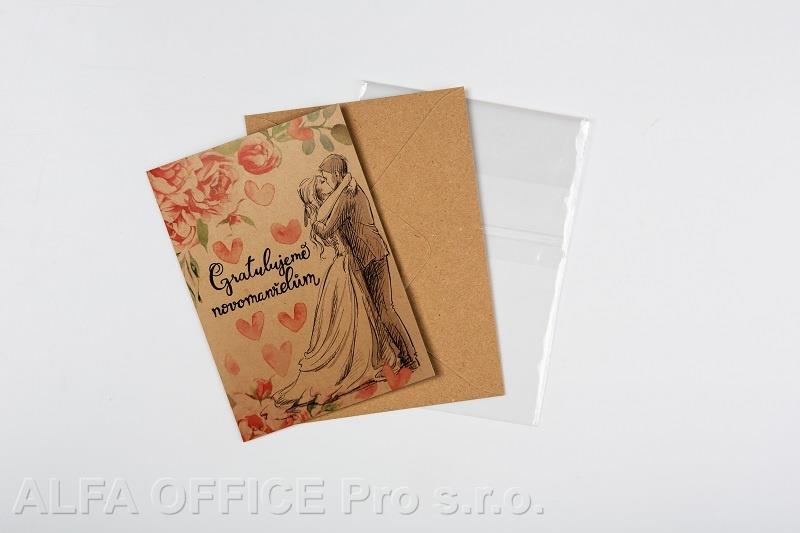 Přání Baloušek BeBechy - Novomanželům