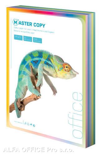 Barevné papíry A4 80 g - světlá duha / 500 listů / barevný mix