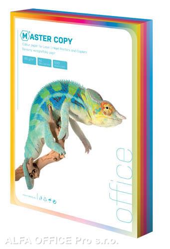 Barevné papíry A4 80 g - sytá duha / 500 listů / barevný mix