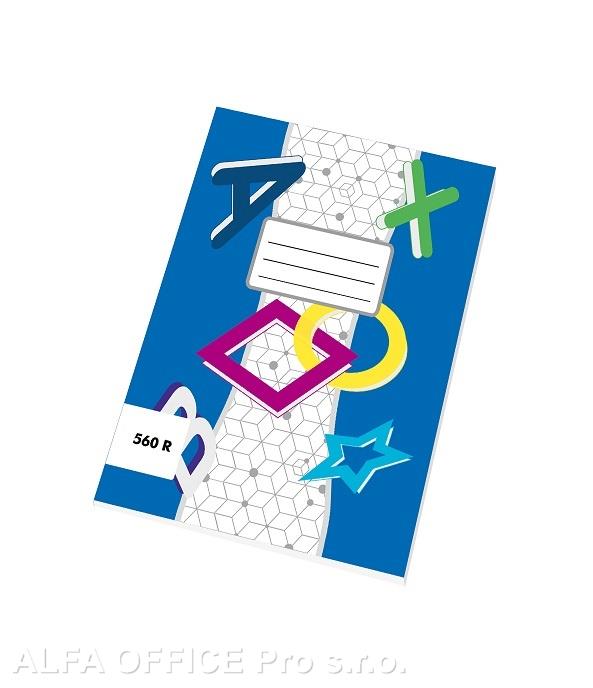 Sešity školní ECONOMY 60 listů - A5 / čistý / 560