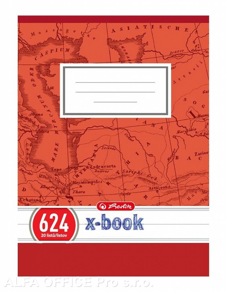 Sešit školní Herlitz Premium 624 - A6 / linka / 20 listů