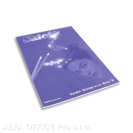 Skicák A4 / 10 listů, jednobarevná obálka