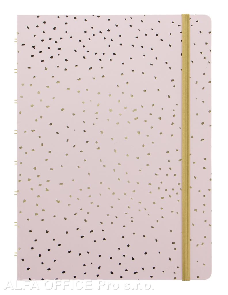 Blok Filofax Notebook Confetti rose quartz - A5/56l
