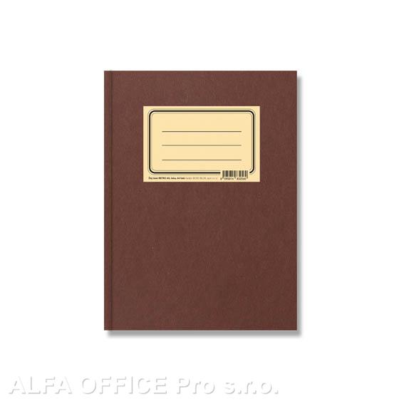 Blok BOBO Retro šitý - A5 / linka