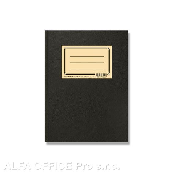 Blok BOBO Retro šitý - A5 / čtvereček