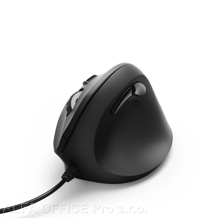 Myš Hama EMC-500 ergonomická - pro praváky / černá