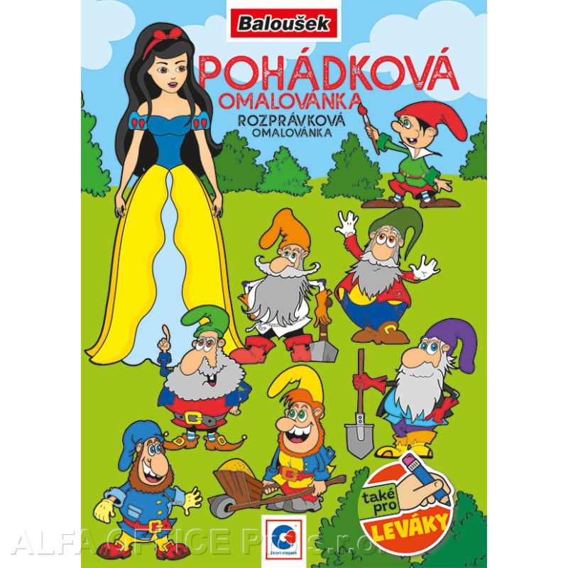 Omalovánka A5 - Pohádková omalovánka