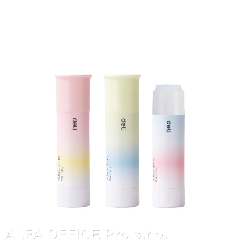 Lepicí tyčinka DELI - 15 g / mix barev