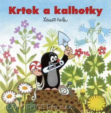 Omalovánka 21x21 cm Akim - Krtek a kalhotky