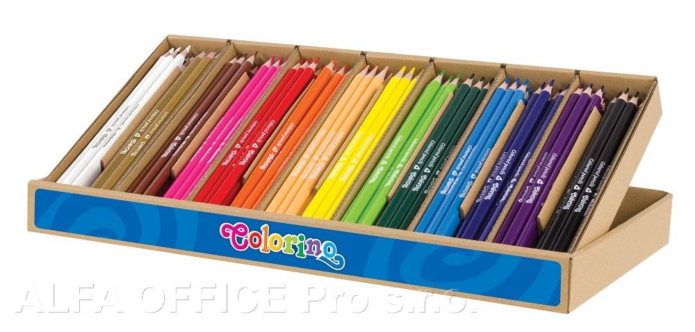 Pastelky Colorino trojhranné BIG Pack / 168 ks / 12 x 14 barev