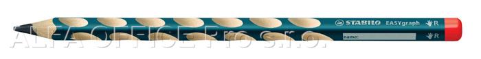 Tužka STABILO® EASYgraph - HB / pro praváky / petrolejová
