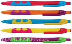 Kuličkové pero Happy - barevný mix