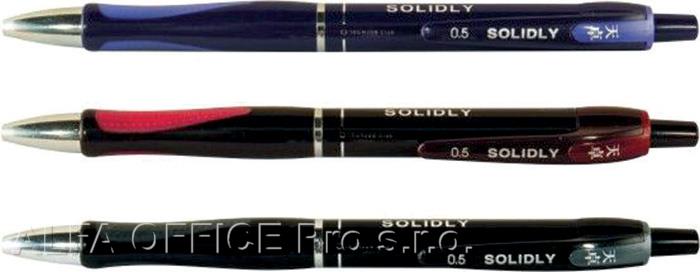 Kuličkové pero Solidly - barevný mix