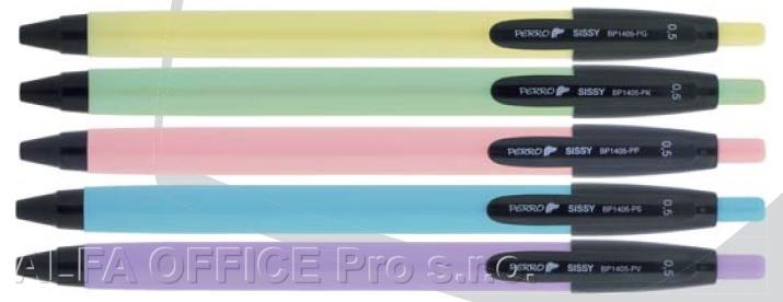 Kuličkové pero Perro Sissy - pastelový mix