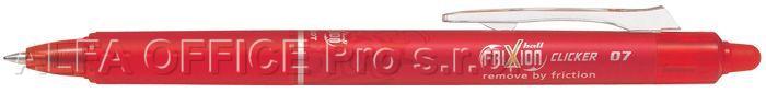 Roller Pilot FriXion Clicker 0,7 mm - červená