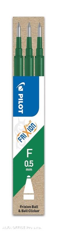 Náplň Pilot FriXion 0,5 - zelená / 3 ks
