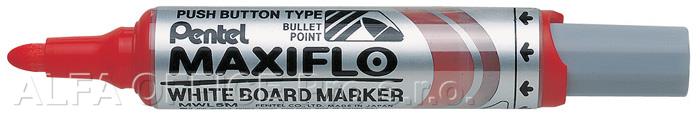 Popisovač Pentel MAXIFLO MWL5M - červená