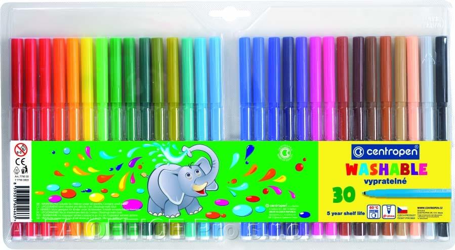 Popisovače Centropen 7790/30 - sada 30 ks