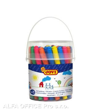 Popisovače JOVI Maxi - 48 ks / v kelímku