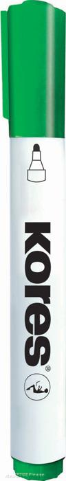 Popisovač Kores K-Marker Whiteboard - zelená / kulatý hrot