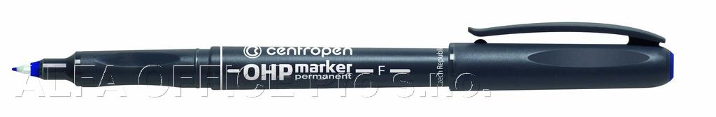 Popisovač Centropen Permanent OHP 2636 / modrá