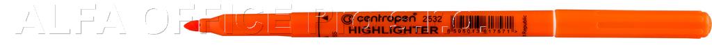 Zvýrazňovač Centropen 2532 / oranžová