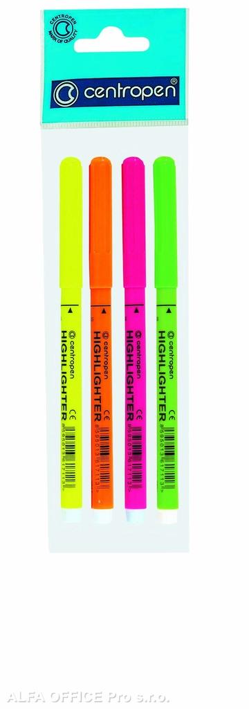 Zvýrazňovač Centropen HIGHLIGHTER 8722 / růžová