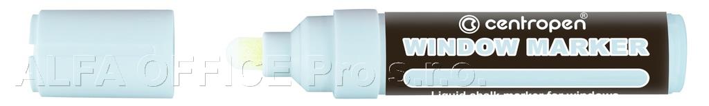 Značkovač Centropen 9121 window - bílá