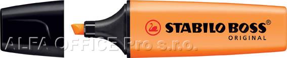 Zvýrazňovač STABILO® BOSS ORIGINAL / oranžová