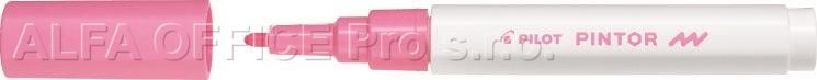 Popisovač Pilot Pintor F / růžová