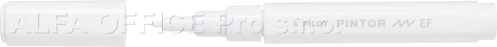 Popisovač Pilot Pintor EF / bílá
