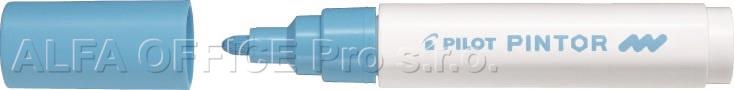 Popisovač Pilot Pintor M / pastelově modrá
