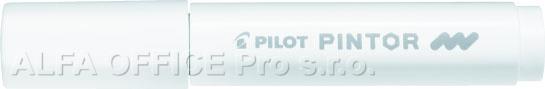 Popisovač Pilot Pintor M / bílá