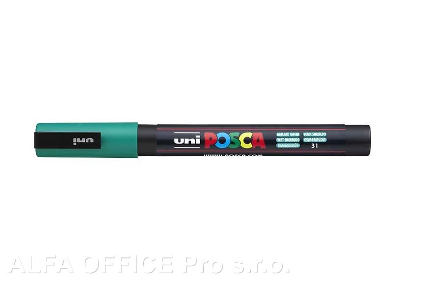 Posca popisovač / 0,9–1,3 mm - smaragdová