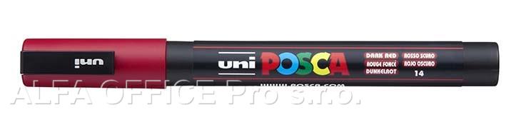 Posca popisovač / 0,9–1,3 mm - tm. červená