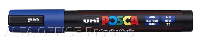 Posca popisovač / 2,5 mm - modrá