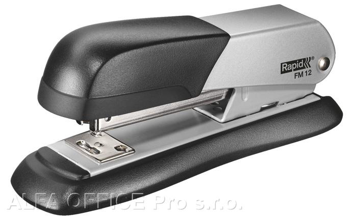 Kancelářský sešívač Rapid FM12 / stříbrná - 25 listů