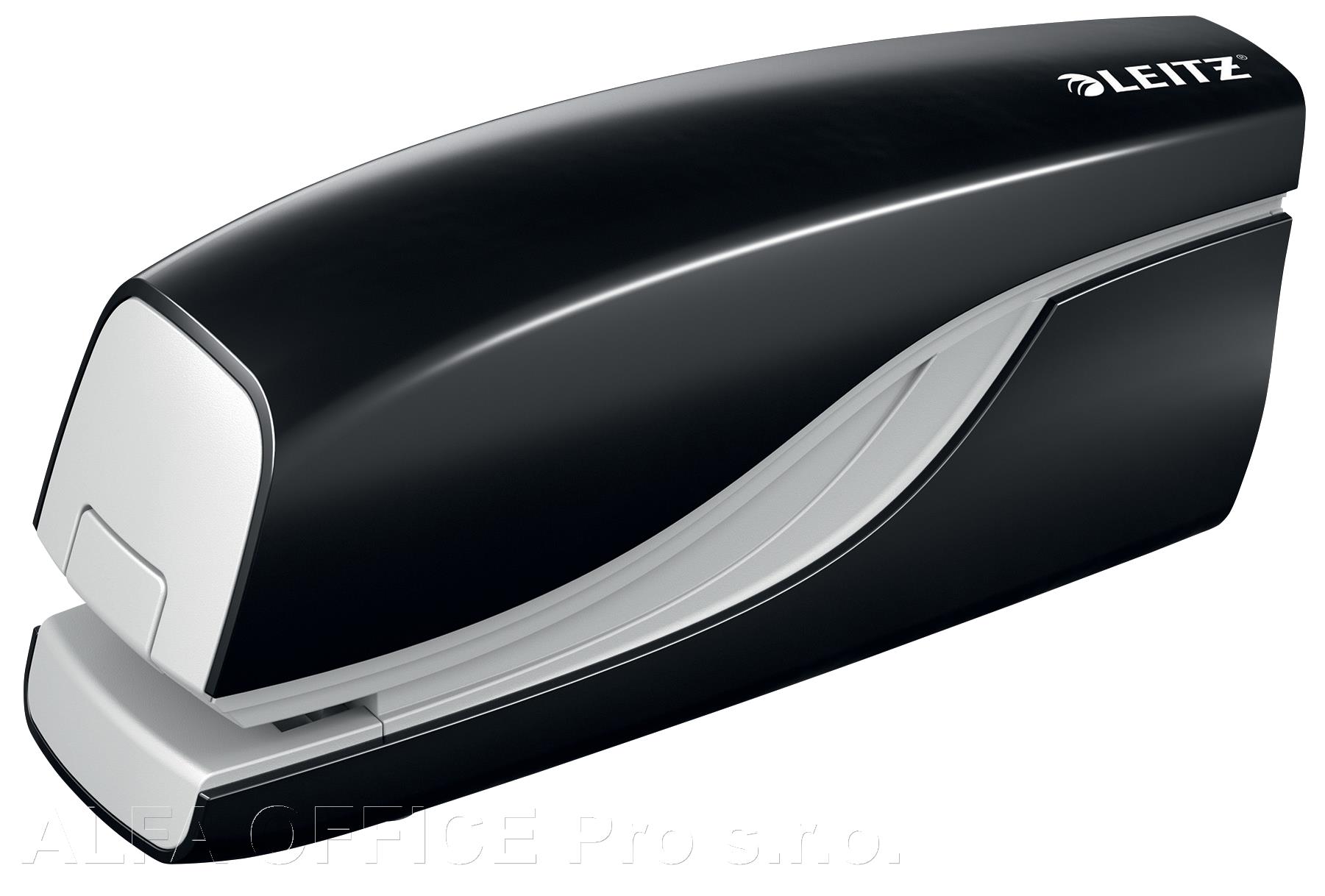 Kancelářský sešívač Leitz Nexxt elektrický 5532 / černá - 10 listů