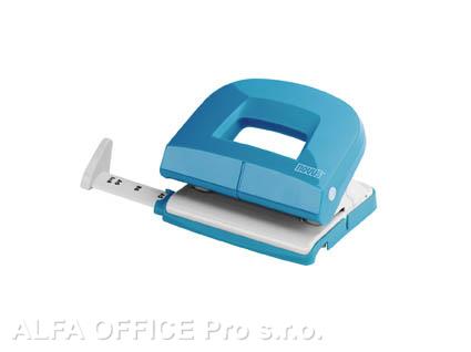 Kancelářský děrovač Novus E 216 / petrolejová - 16 listů