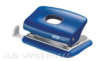 Kancelářský děrovač Rapid FC10 / modrá - 10 listů