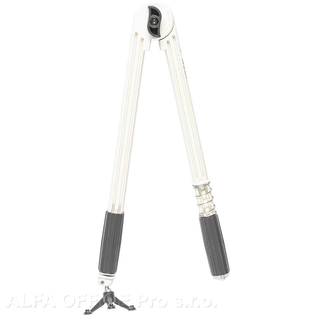 Magnetické kružítko na tabuli WISSNER  - s přísavkou / bílá