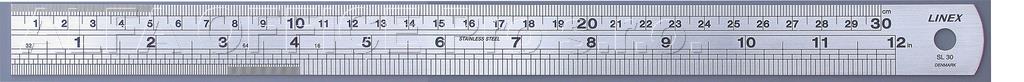 Pravítko LINEX SL30 - ocelové
