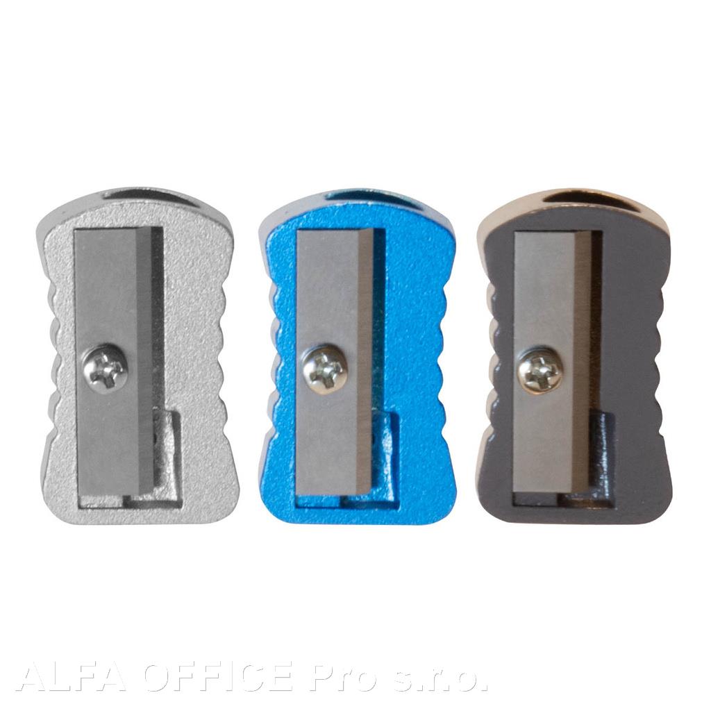 Ořezávátko Spoko Solid kovové - jednoduché / mix barev