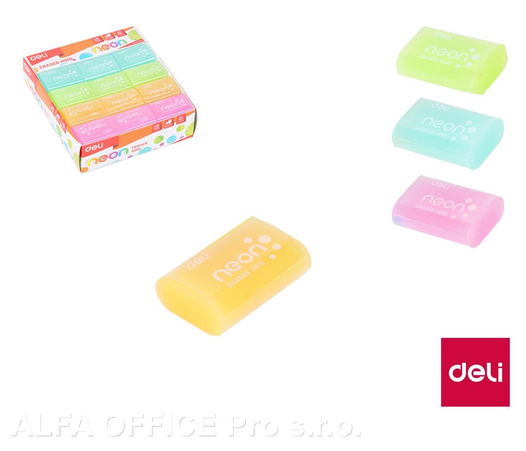 Pryž DELI Neon / barevný mix 