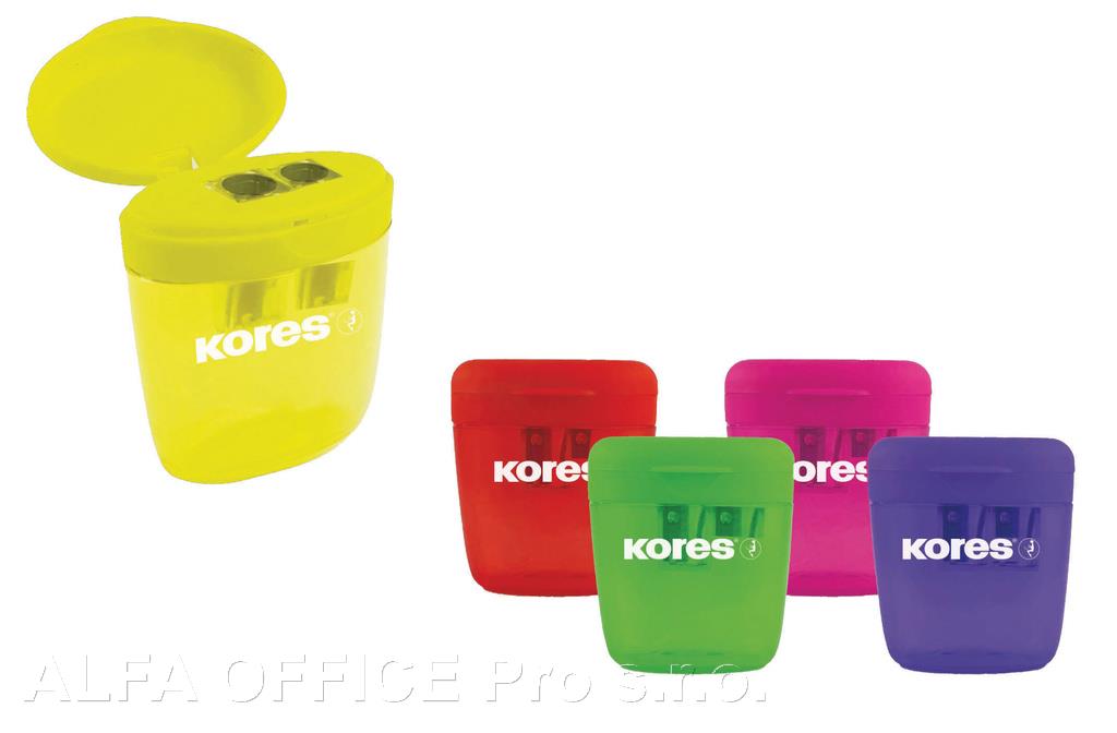 Ořezávátko Kores Deposito - barevný mix