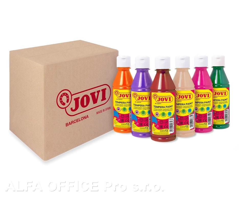 Tekuté temperové barvy JOVI PREMIUM - 6 x 250 ml