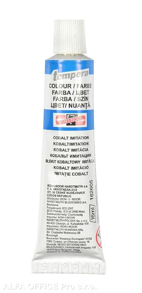 Temperová barva - kobalt imitace / tuba 16 ml