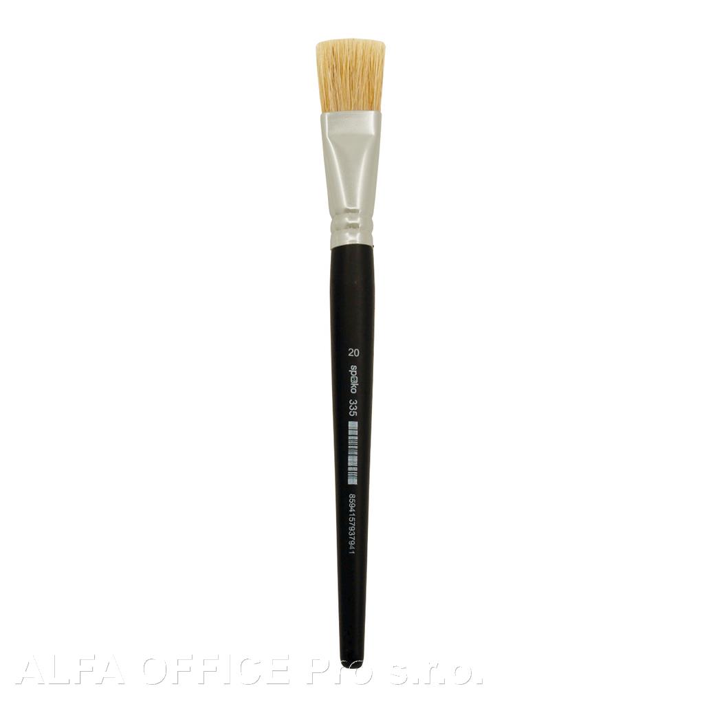 Štětec školní - plochý č. 20