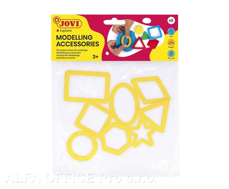 Sada vykrajovátek JOVI - geometrické tvary / 8 ks